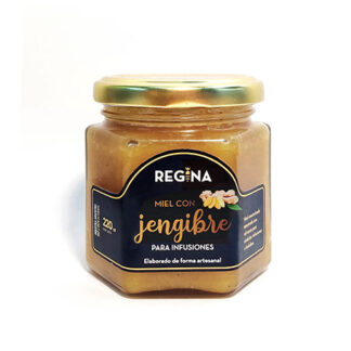 Miel con jengibre 220 grs